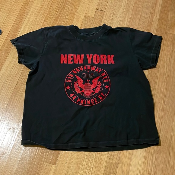 Brandy Melville Tops Rare Brandy New York Tee Poshmark